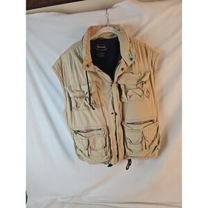 Faconnable Brown Vest Sz M men